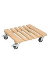 WAGNER SYSTEM Pflanzenroller Buche 38x38 cm nature