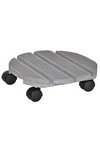 WAGNER SYSTEM Pflanzenroller Creo Buche 29 cm geriffelt anthrazit