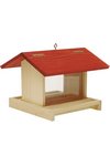 Vogelfutterhaus Standard Dach rot