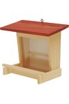 Vogelfutterhaus Wandautomat Dach rot