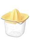 BRABANTIA Zitruspresse mit Messbecher Tasty+ vanilla yellow