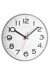TFA Wanduhr silber