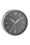 TFA Wanduhr Alu schwarz