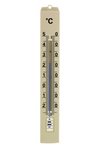 TFA Innen Aussenthermometer Kunststoff braun