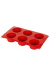 DR. OETKER Muffinform 6er Flexxibel 29.5x17 cm Silikon