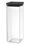 BRABANTIA Vorratsdose Tasty+ dark grey 2.5 l