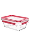 EMSA Dose Glas Clip&Close rechteckig 0.8l