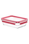 EMSA Dose Glas Clip&Close rechteckig 1.1l
