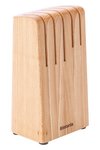 BRABANTIA Messerblock Profile Holz leer