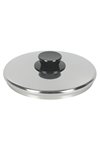 NOSER Deckel Inox schwarz ø 16 cm