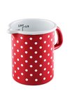 RIESS Messbecher Pünktchen rot 0.5 l