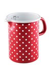 RIESS Messbecher Pünktchen rot 1.0 l