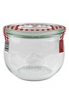 WECK Einmachglas Tulpenfrom mit Glasdeckel 580 ml