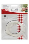 EINKOCHWELT Gummiringe Fido 80x56x2.5 mm