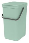 BRABANTIA Abfallbehälter Sort&Go jade green 16 Liter
