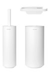 BRABANTIA Toiletten-Set MindSet 3-teilig mineral fresh white
