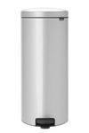 BRABANTIA Treteimer NewIcon metallic grey 30 l