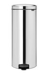 BRABANTIA Treteimer NewIcon brilliant steel mit Metallinneneimer 30 l