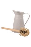 REDECKER WC-Bürstengarnitur Krug weiss