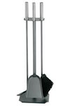 LIENBACHER Cheminéegarnitur Inox anthrazit