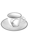 STEINLIN Espressotasse mit Untertasse Steinbock