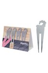 STEINLIN Apéropicks Steinbock Inox