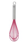 RÖSLE Schneebesen 12 Drähte Silikon pink 27 cm