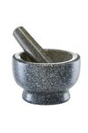 ZELLER Mörser mit Stössel Granit anthrazit