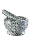 ZELLER Mörser mit Stössel Granit grau