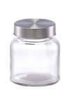 ZELLER Vorratsglas mit Deckel Metall Mini 150ml