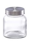 ZELLER Vorratsglas mit Deckel Metall Mini 220ml