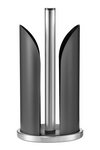 ZELLER Küchenrollenhalter Inox schwarz