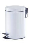 ZELLER Treteimer Metall weiss 3 l