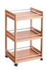 ZELLER Rollwagen Bamboo Metall