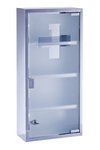 ZELLER Medizinschrank Inox