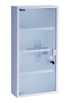 ZELLER Medizinschrank Metall weiss