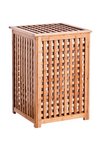 ZELLER Wäschetruhe Bamboo 40x40x58 cm