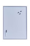ZELLER Magnet Memobord grau