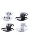 ZELLER Espressotassen Set Coffee Style
