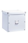 ZELLER Aufbewahrungsbox Karton weiss