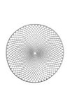 ZELLER Tischset Mandala PVC silber