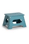 ZELLER Klapphocker Kunststoff eisblau 35x28x22 cm