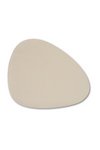 ZELLER Tischset Curve Kunstleder creme