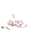 ZELLER Pinnadeln Ball roségold 25 Stück