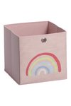 ZELLER Aufbewahrungsbox Rosy Rainbow rosé Vlies