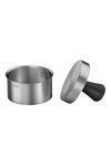 RÖSLE Hamburgerpresse Pro Stempel und Ring Inox ø12 cm