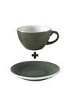 Loveramics Egg Kaffeetasse mit Untertasse 200ml Waldgrün