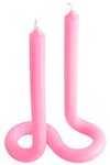 54Celsius Kerze Twist Violett Pink