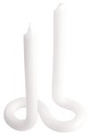 54Celsius Kerze Twist weiss