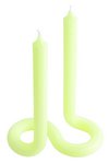 54Celsius Kerze Twist Gelb